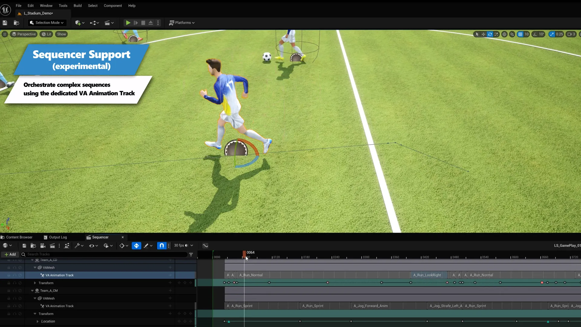Vertex Animation Studio in Unreal Engine 5: GPU-instanced animated crowd (screenshot 11)