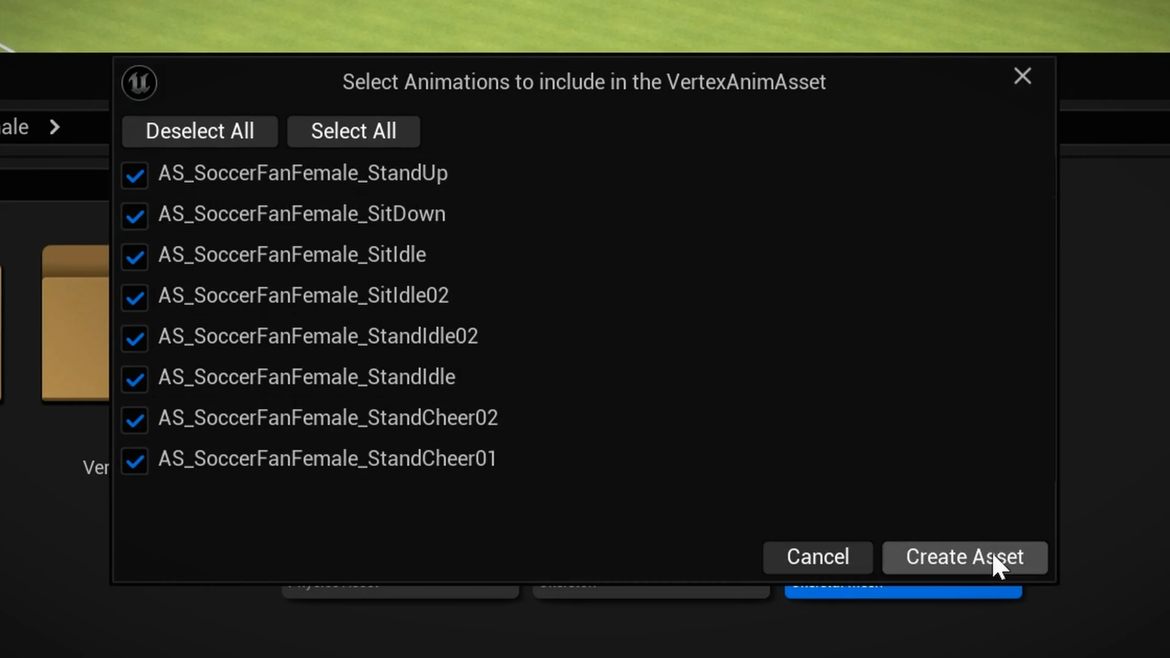 Create Asset Collection
